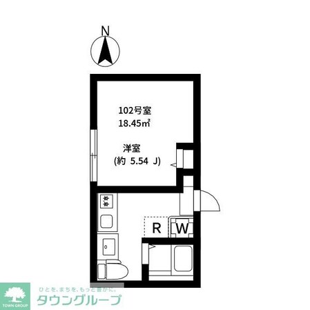 EXENTIA ROKUCHOの物件間取画像